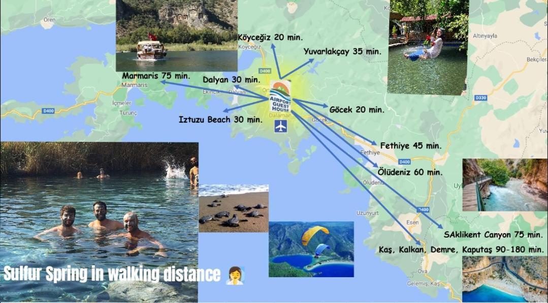 Airport Guest House Dalaman Ngoại thất bức ảnh